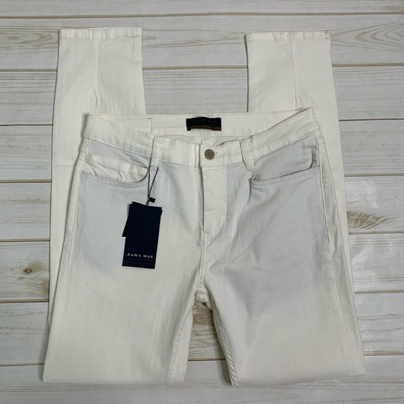 Zara Other - White skinny pants by Zara Man